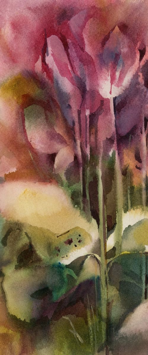 Cyclamens by Sophie Rodionov