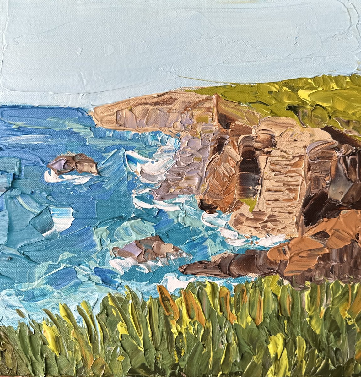  Rhythm And Rocks Ii By Guzaliya Xavier, 12 X 12, Artwork For Sale On Artfinder