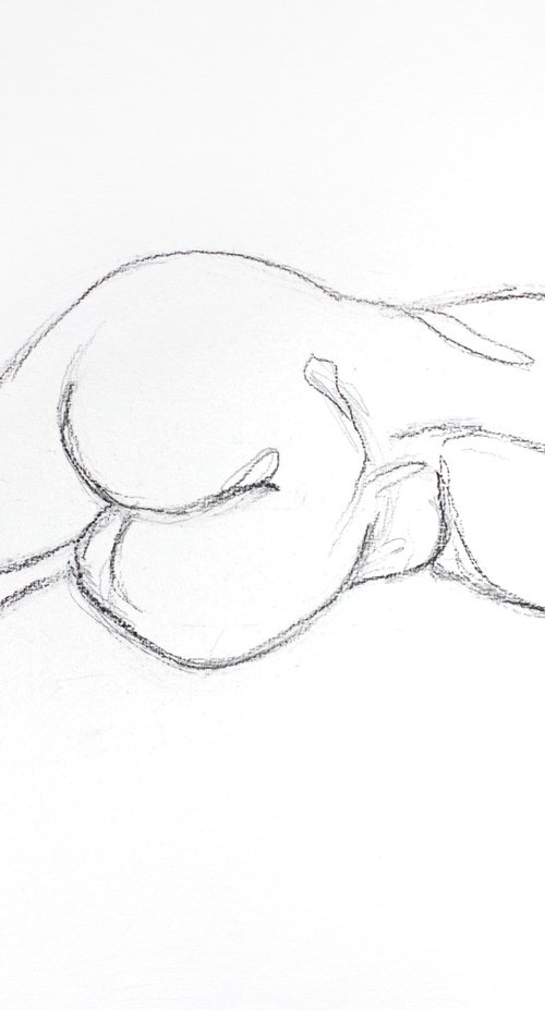 Figure Sketch No. 10 by Elizabeth Becker