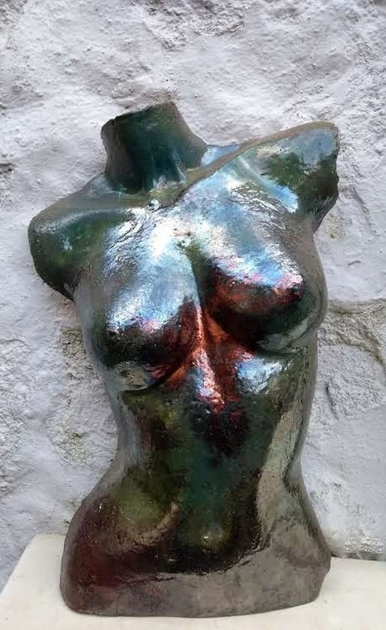 Raku Torso Large 10