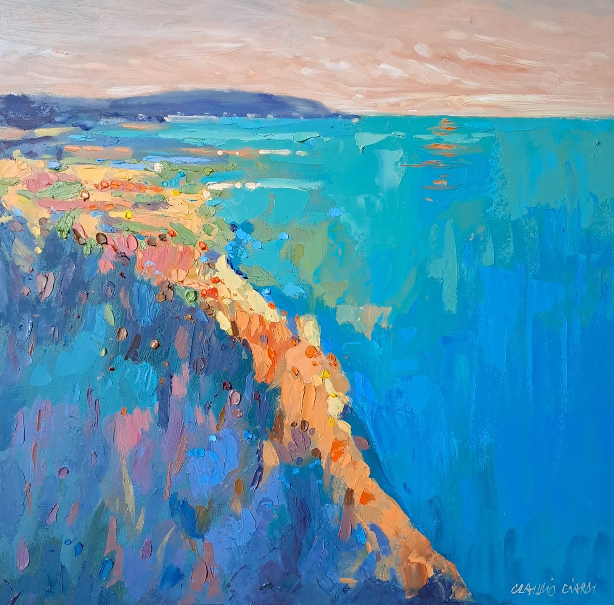 Abstract landscape by Claudio Ciardi