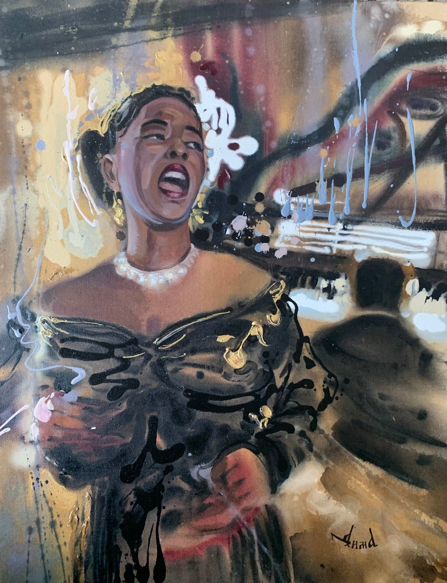 Lady Day: Billie Holiday by Dmitri Miletskii
