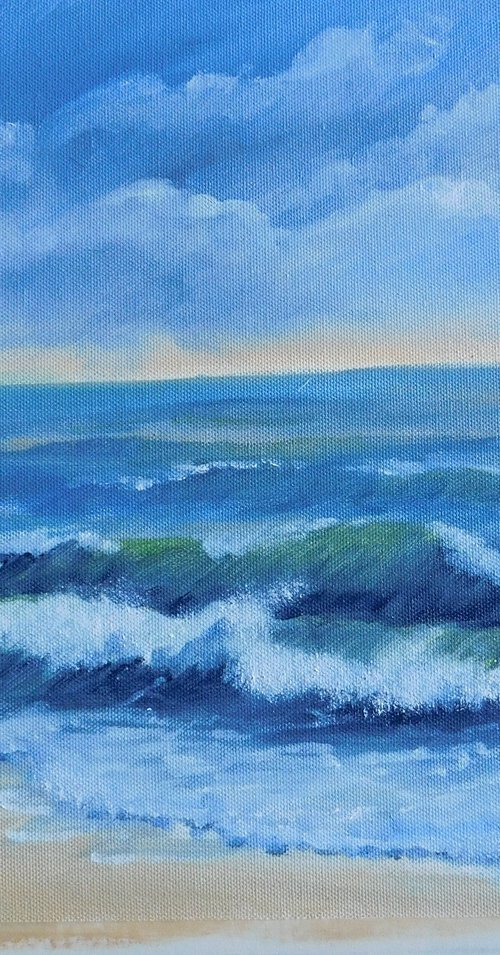 Moody Sea by Gordon Brady