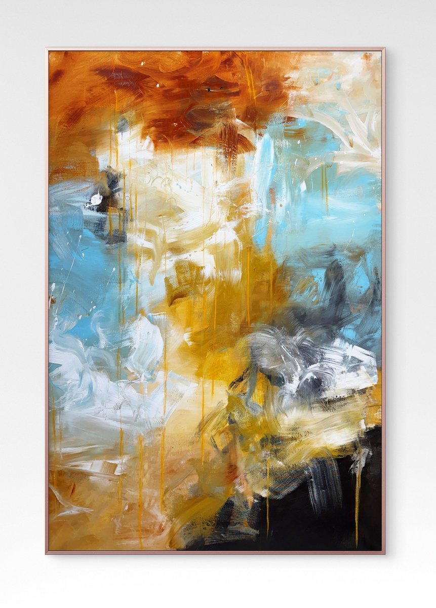 Ethereal Currents By Theodor Anghel, 40 X 60, Artwork For Sale On Artfinder