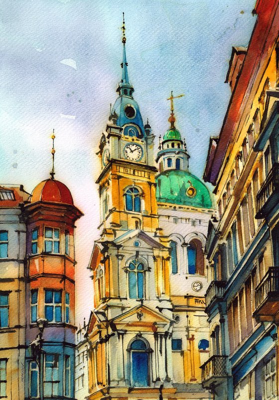 Buildings in Prague