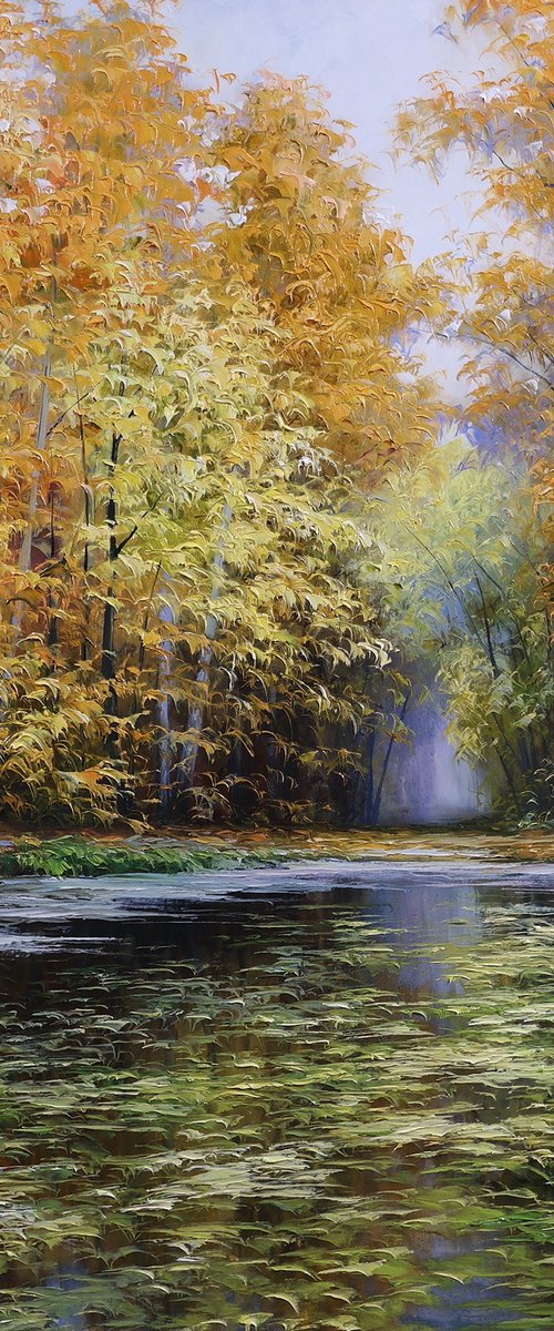 "Autumn morning" by Gennady Vylusk