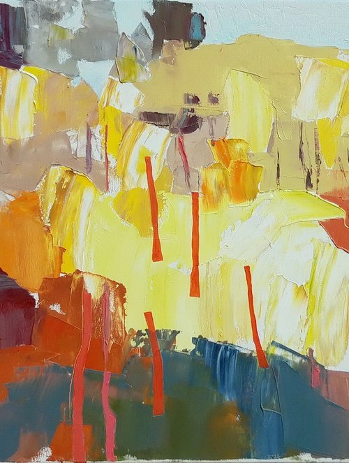 Autumn forest by Lesya Ros