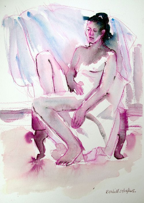 seated nude by Rory O’Neill