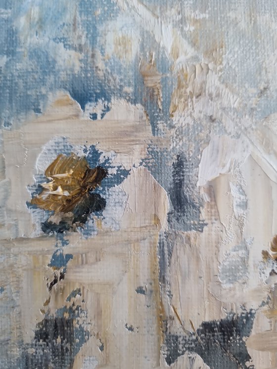 White Drift - Oil on canvas