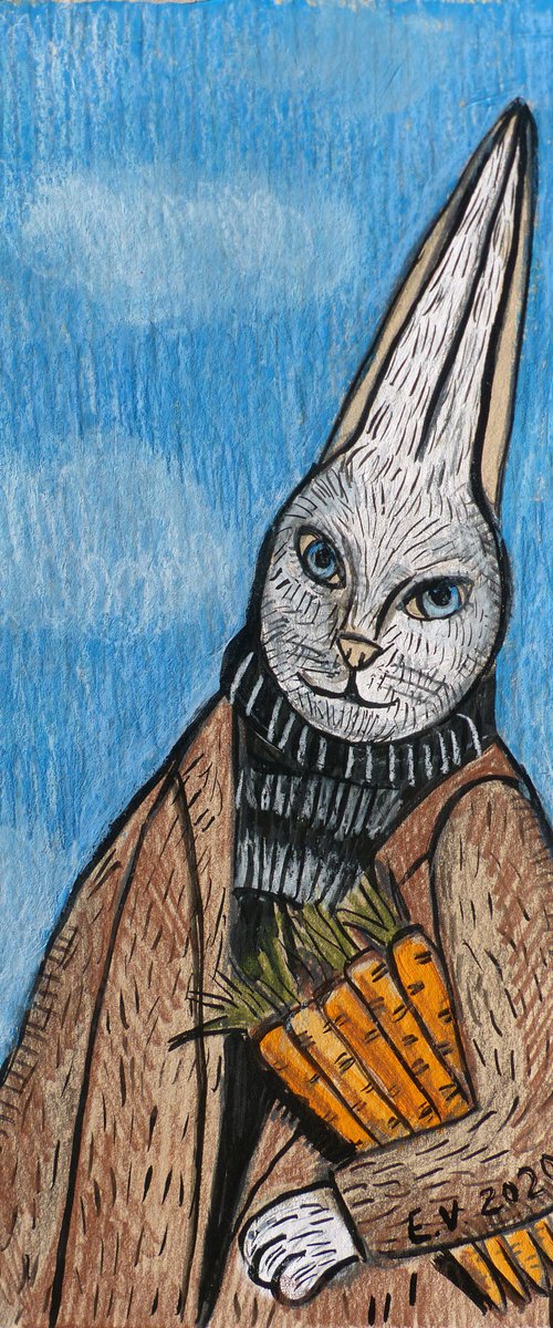 Mr. Rabbit#3 by Elizabeth Vlasova