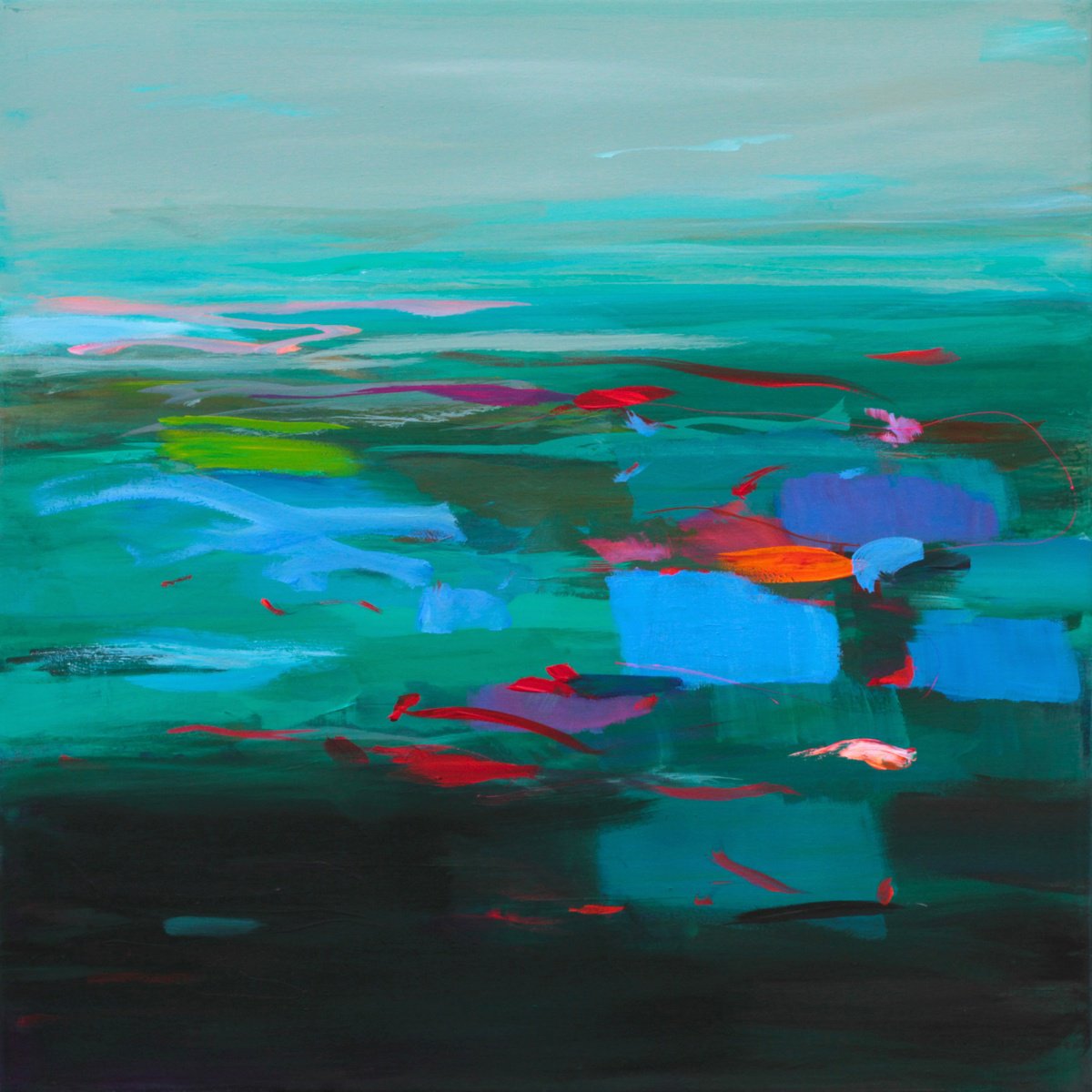 Nordic Walk Xi By Ute Laum, 31 X 31, Artwork For Sale On Artfinder