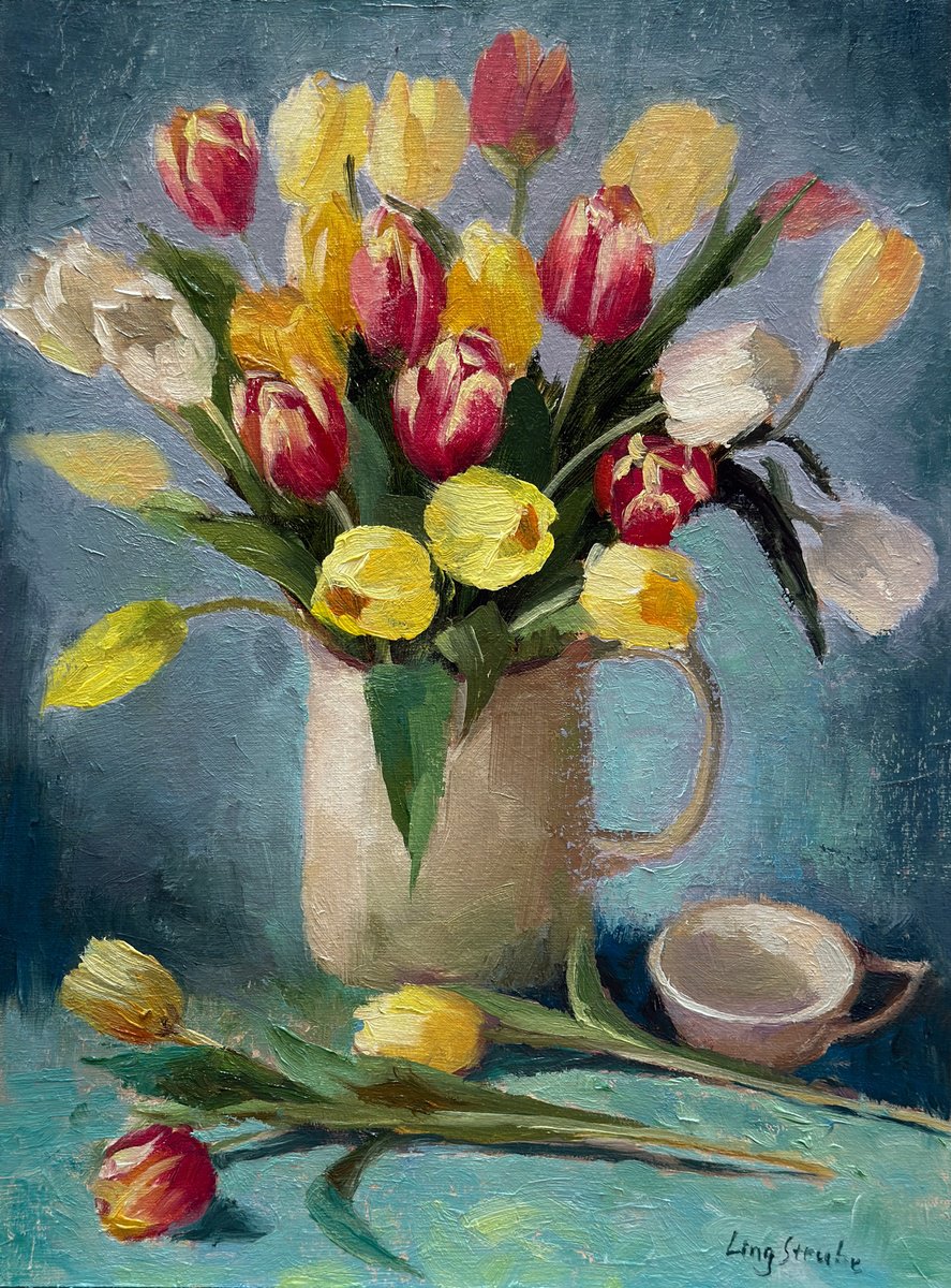 The Bright Quiet By Ling Strube, 12 X 16, Artwork For Sale On Artfinder