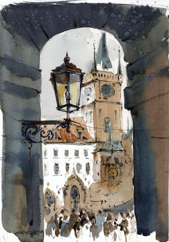 Lamp. Prague.