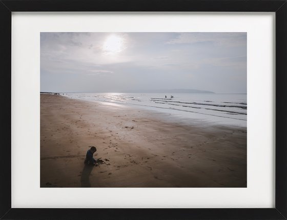 THE CHILD ON THE BEACH