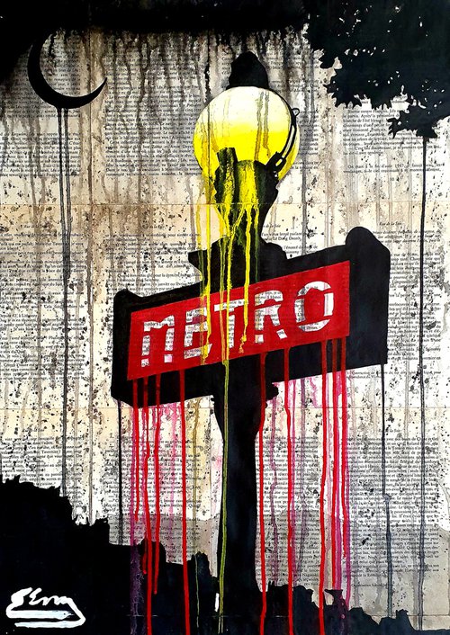 Metro Paris by jan noah