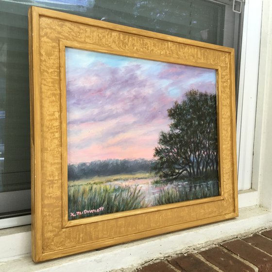 PINKS ON THE MARSH # 2 ©2025