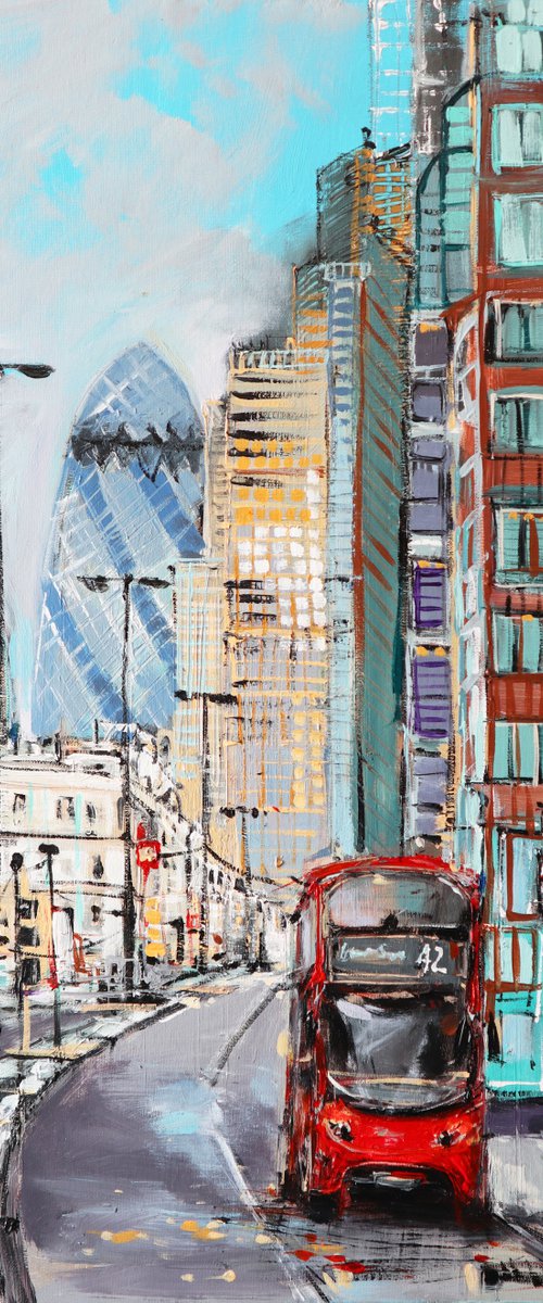 London Street View by Irina Rumyantseva