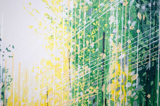 Bright Light Through Trees