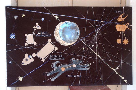 Map of constellations