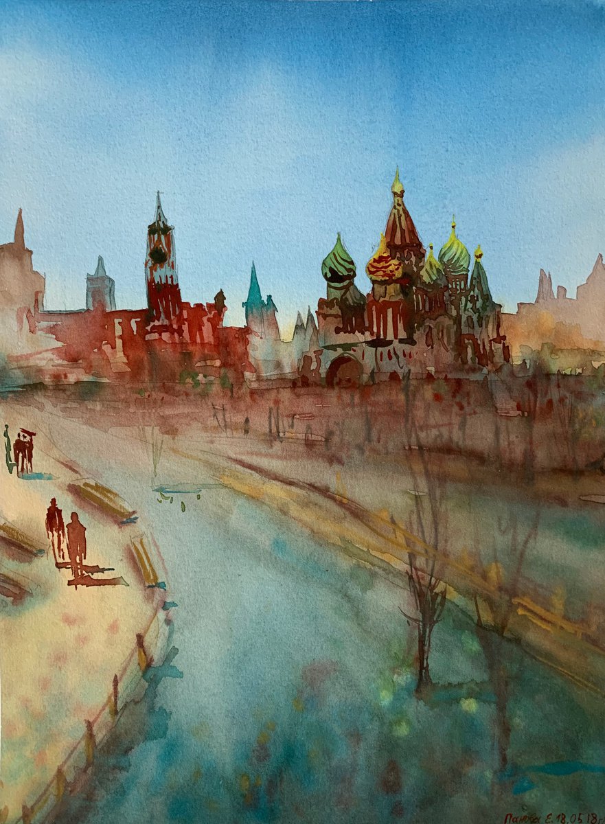 Multicolored Moscow by Evgenia Panova