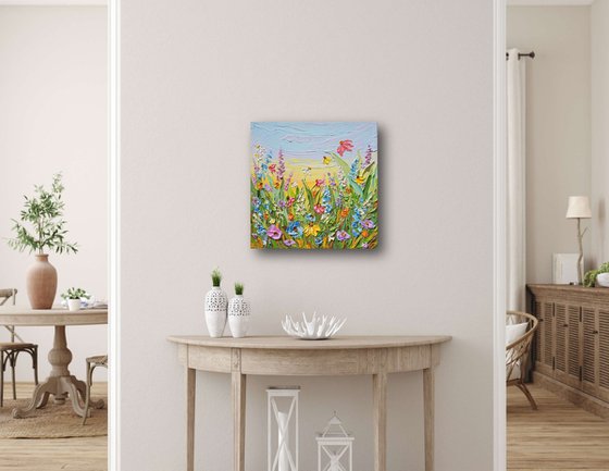 Flourish of Summer - Floral Painting