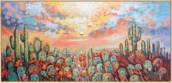 Desert Blooming Sunrise