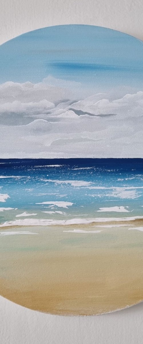 Shoreline Horizon by Cinzia Mancini