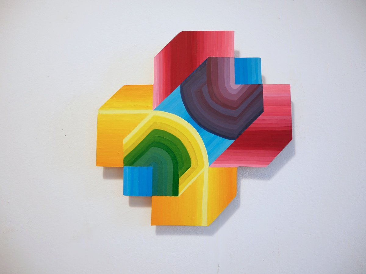 Hyper cube 2, prism by Jessica Moritz