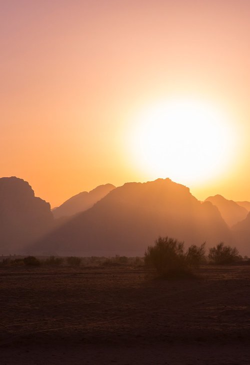 Wadi Rum, Last Light by Basel Almisshal