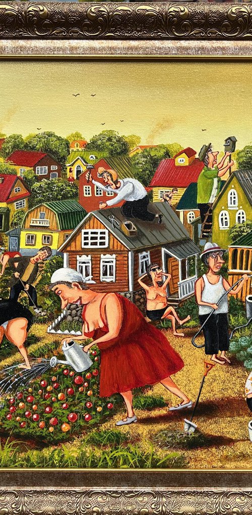 Summer cottage holidays by Dmitry Melenty
