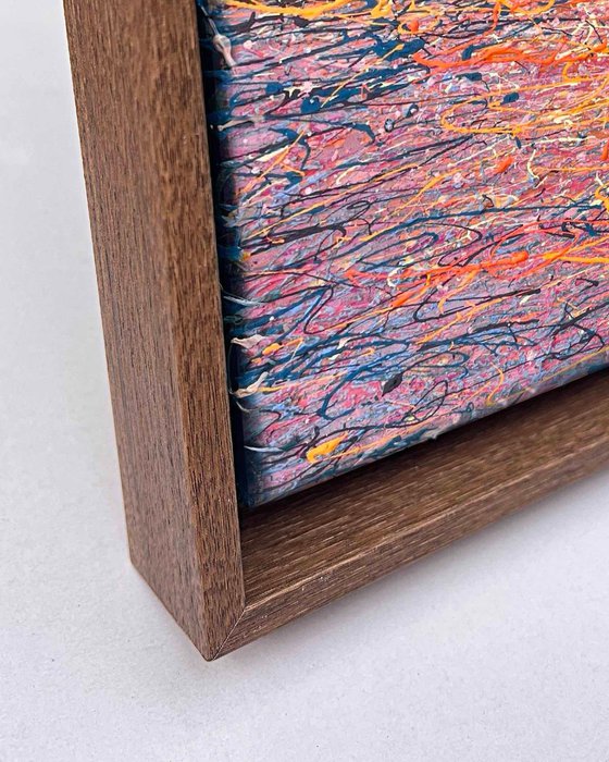 A Moment Held by Sunrise - framed