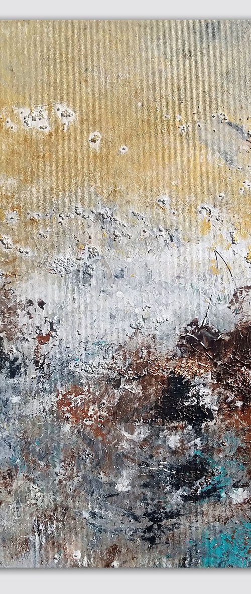 Mountain, 50x50 by Abbie