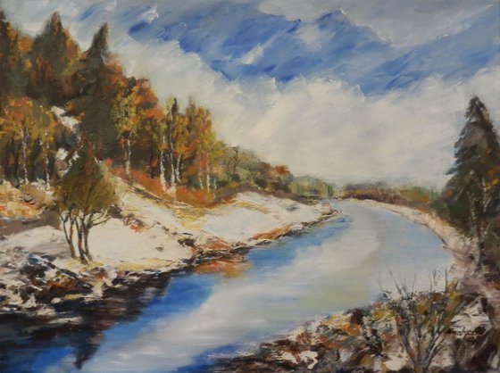 Winter on the river