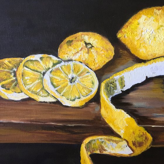 Still life with Lemons