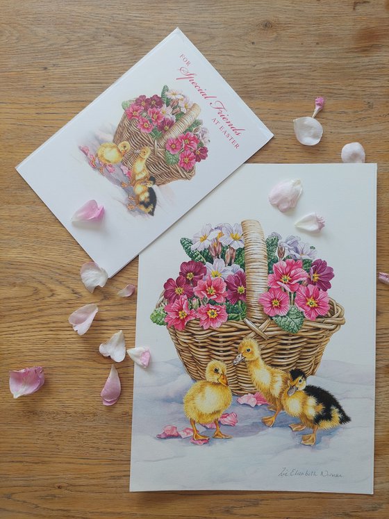 Ducklings and Primroses