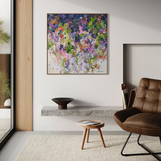 Flourish II Acrylic painting by Tatiana Georgieva | Artfinder