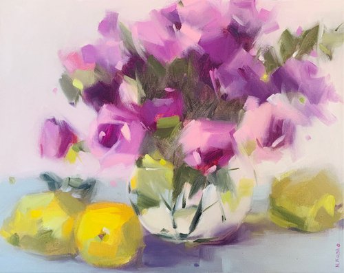 Lemons and Roses by Nadia Kasko