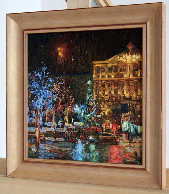 New Year. Pushkin Square