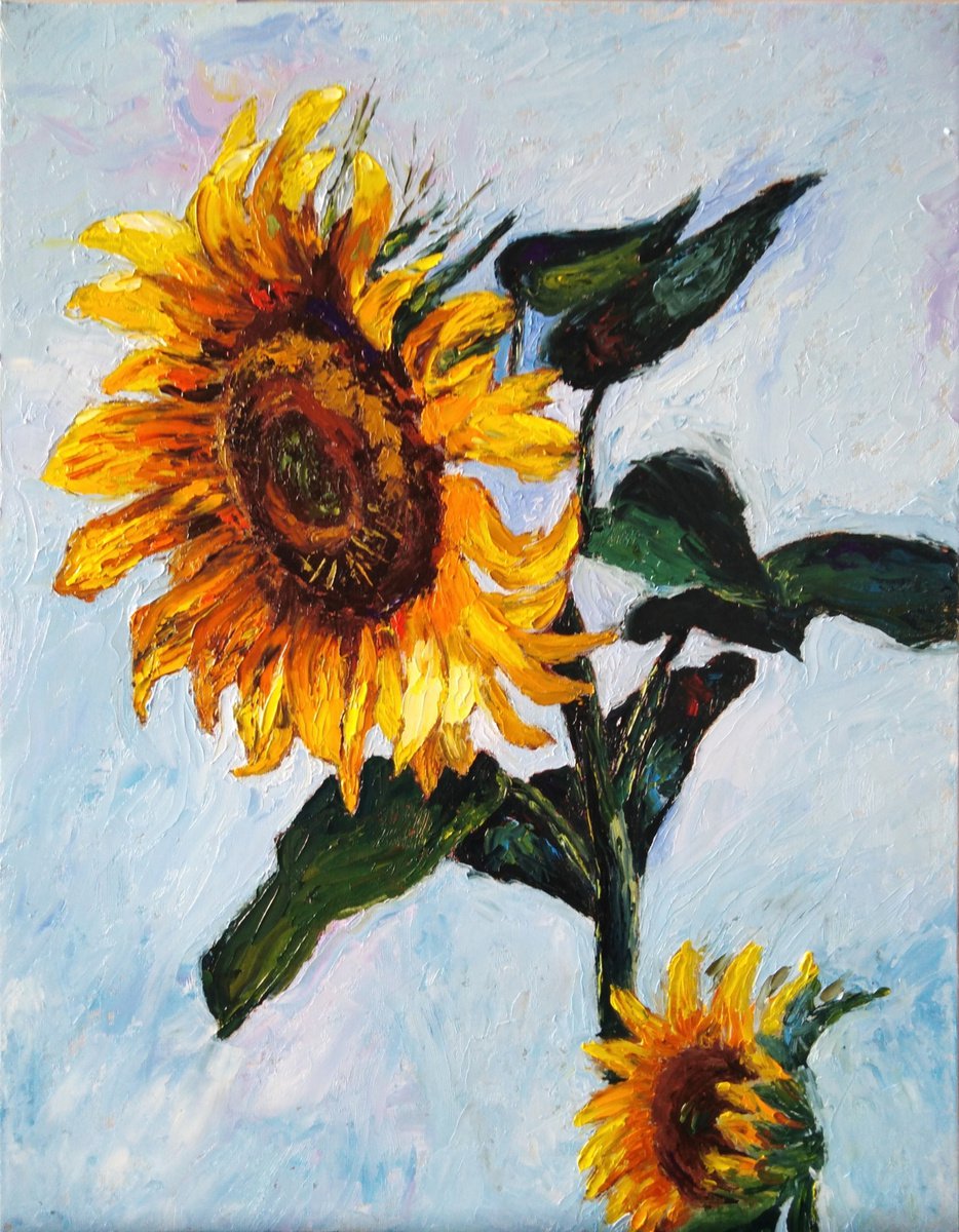 Sunflower by Liubov Samoilova