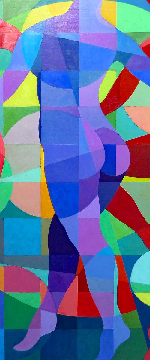 THREE NUDES DANCING by Stephen Conroy