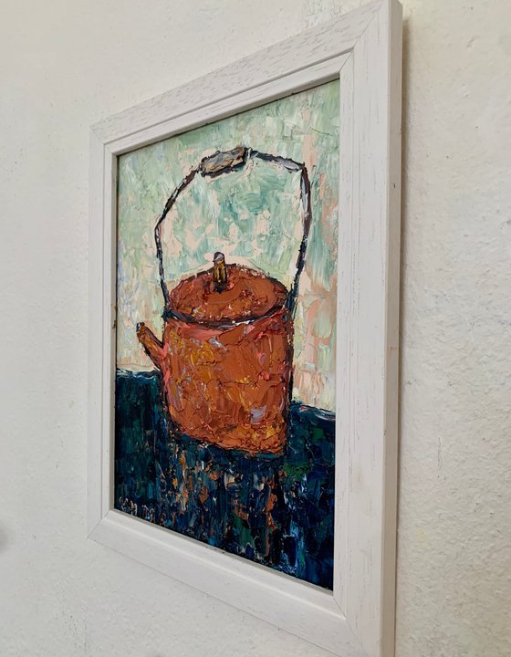 Still Life with a Copper Teapot