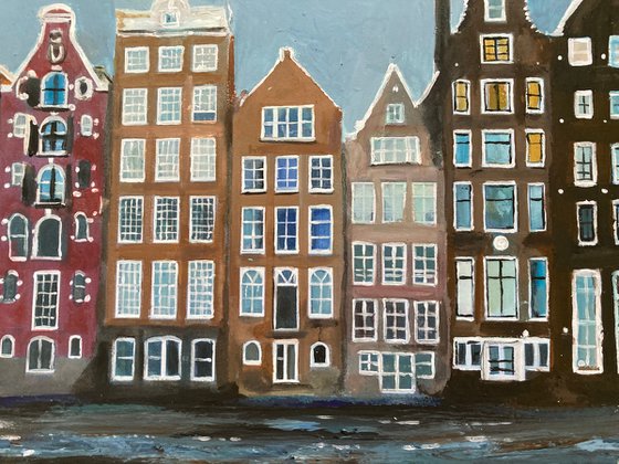 Canal Houses Of Amsterdam