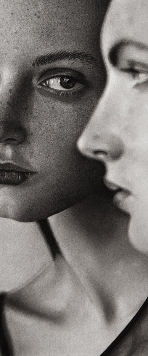 Woman In The Mirror II by Mariam Darchiashvili