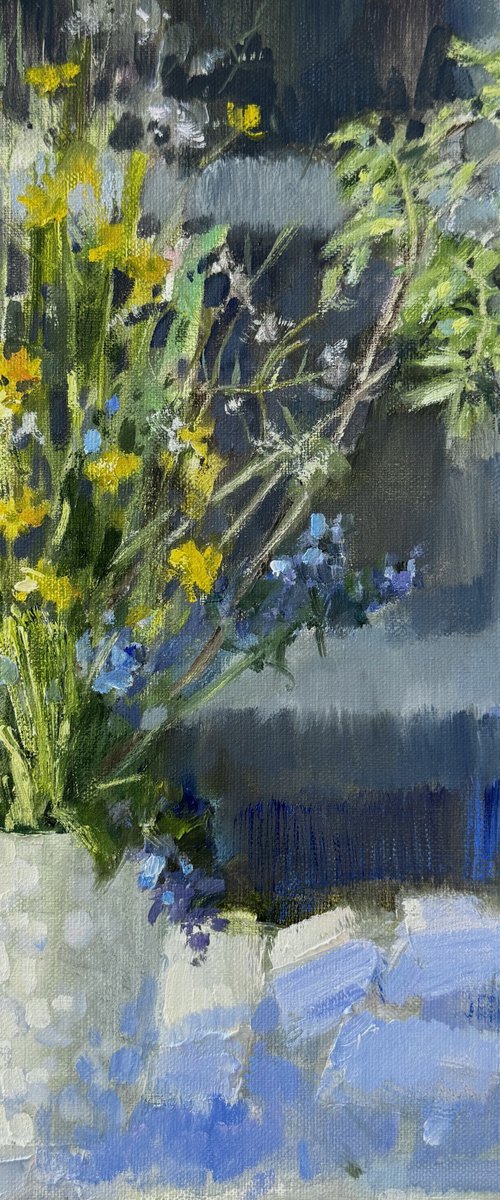 Yellow-blue mood by Olha Laptieva