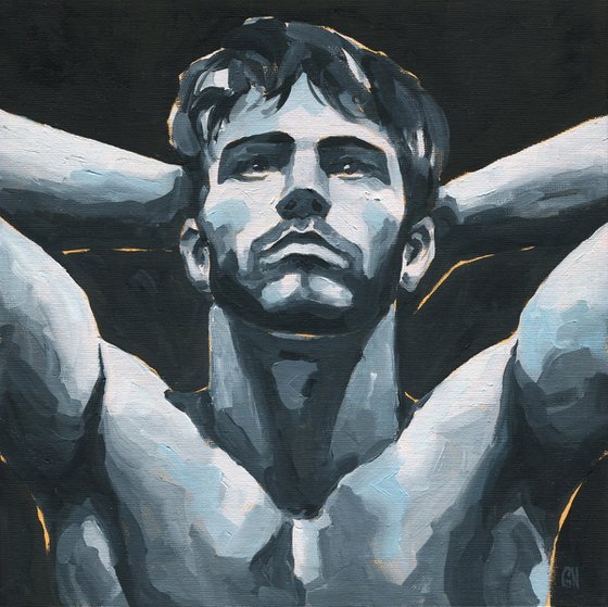 Rest in Strength Male portrait