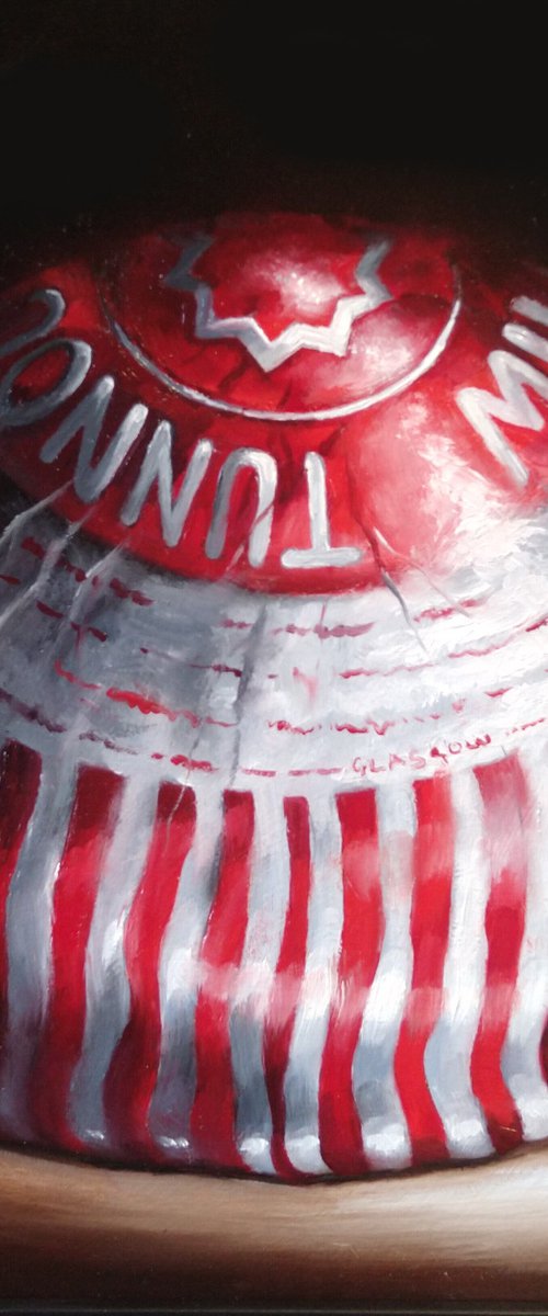 Tunnocks Tea Cake still life by Jane Palmer Art