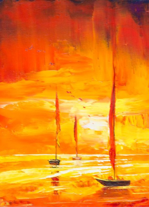 SCARLET SAILS by Oleksii Vylusk