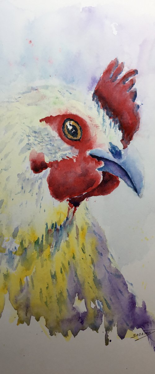 The Rooster by Sabrina’s Art
