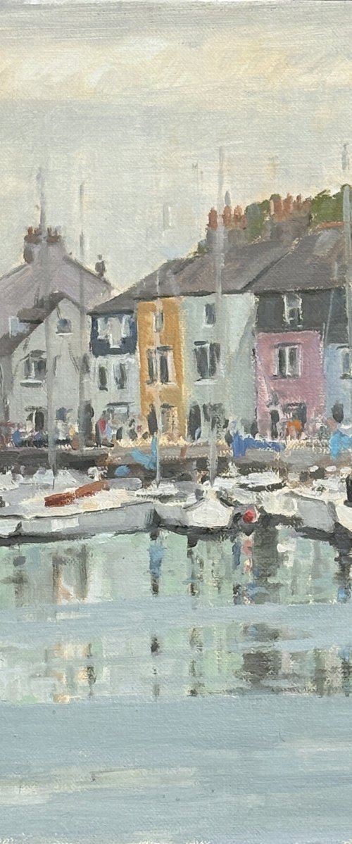 Weymouth morning by Louise Gillard