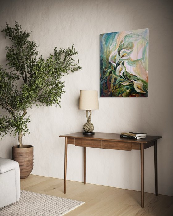 Peace of life.  Floral